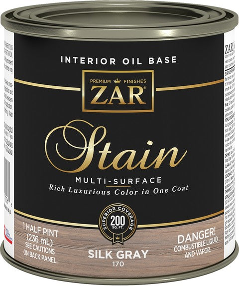 UGL ZAR Oil Based Wood Stain Half Pint Silk Gray