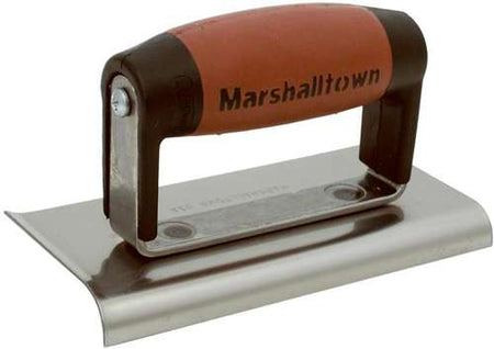 Marshalltown 6" X 3" Curved/Straight End Steel Hand Edger 176D