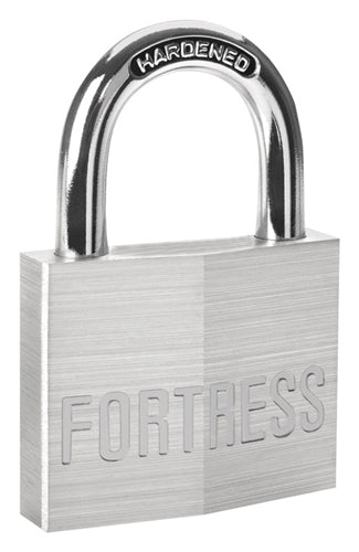 Master Lock Fortress 5.56 in. H X 1-9/16 in. W Aluminum 4-Pin Tumbler Padlock 1840D