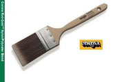 Corona Portland Red-Gold Paint Brush with blend of solid round tapered DuPont™ Tynex® Nylon and Orel® Polyester filaments.