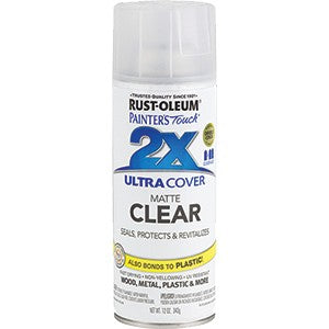 Rust-Oleum Painters Touch Clear Spray Paint Matte Clear