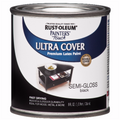 Rust-Oleum Painters Touch Ultra Cover Half Pint Semi-Gloss Black
