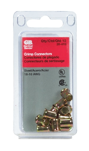 Gardner Bender 18-10 Ga. Insulated Wire Crimp Connectors Gold 12-Pack 20-410