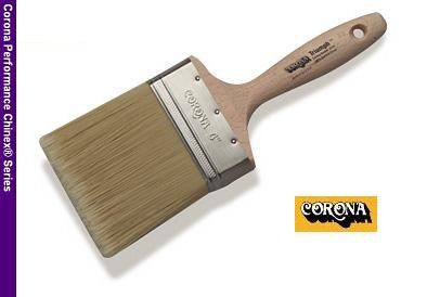 Corona Triumph Performance Chinex Paint Brush with a full stock of 100% DuPont™ Chinex® tapered synthetic filament.
