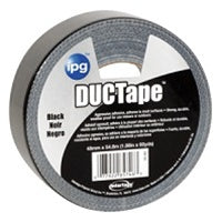 Intertape 2" X 60 Yds Cloth Duct Tape Black