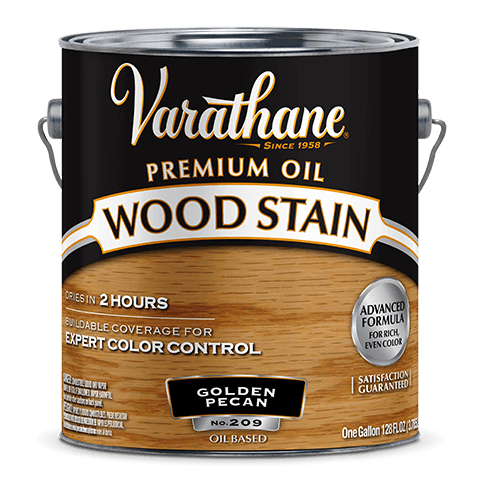 Varathane Premium Wood Stain Gallon Golden Pecan