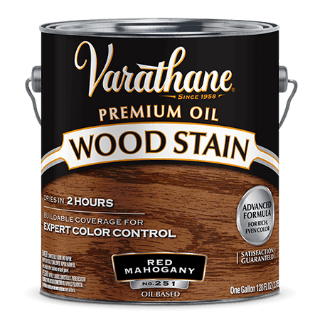 Varathane Premium Wood Stain Gallon Red Mahogany