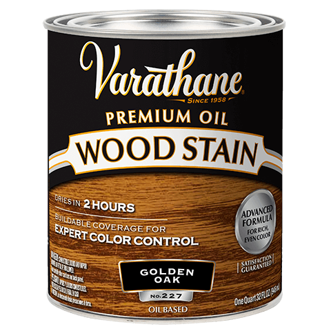 Varathane Premium Wood Stain Quart Golden Oak