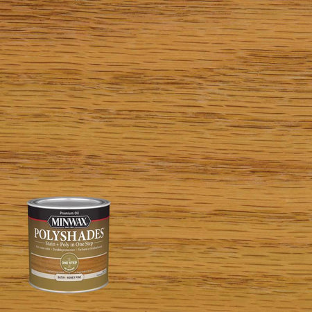 Minwax PolyShades Satin 1/2 Pint Honey Pine