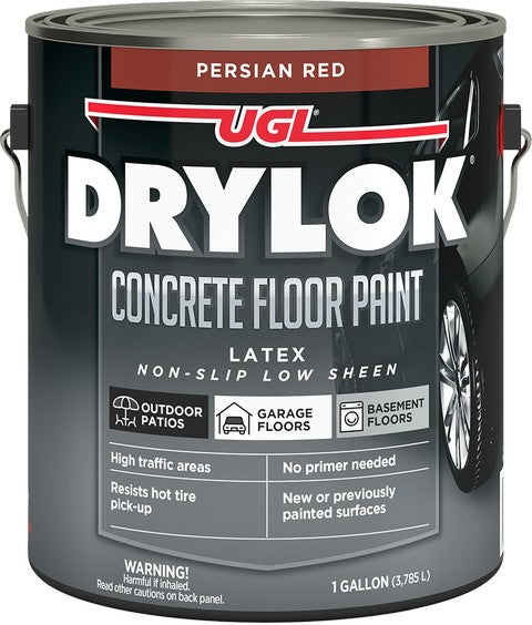 UGL Drylok Concrete Floor Paint Gallon Persian Red