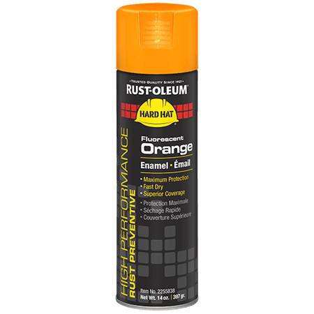Rust-Oleum High Performance V2100 System Enamel Spray Paint Fluorescent Orange
