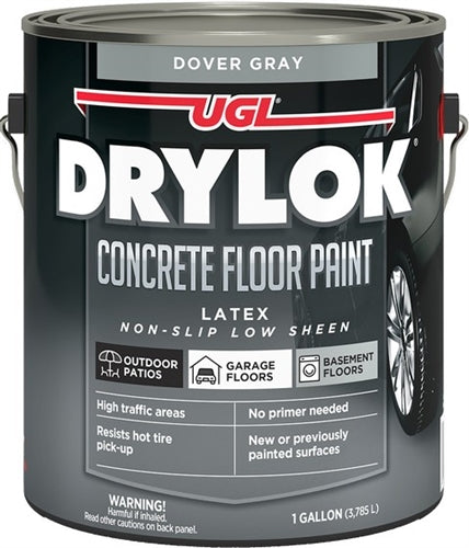 UGL Drylok Concrete Paint Gallon Dover Gray