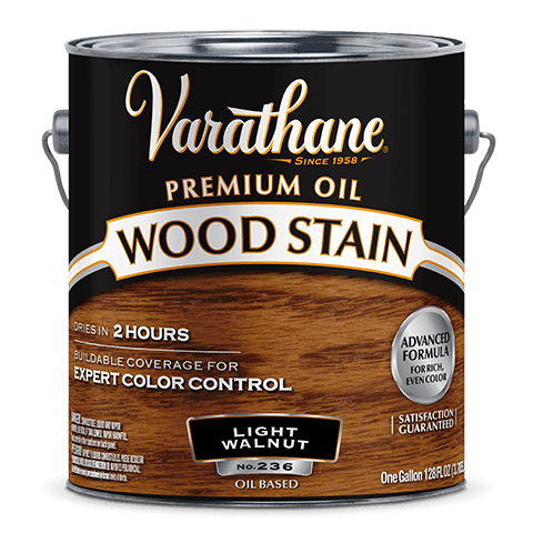 Varathane Premium Wood Stain Gallon Light Walnut