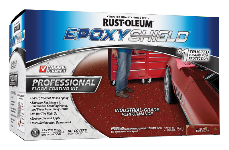 Rust-Oleum EPOXYShield Professional Floor Coating Tile Red