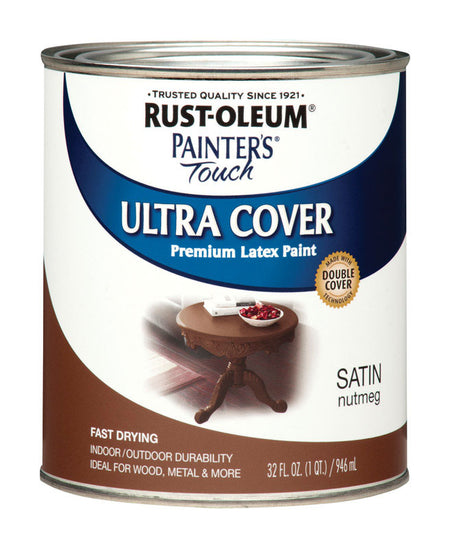 Rust-Oleum Painters Touch Ultra Cover Quart Satin Nutmeg