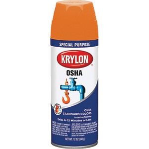 Krylon OSHA Spray Paint Orange