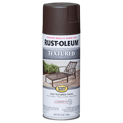 Rust-Oleum Textured Spray Paint Dark Brown