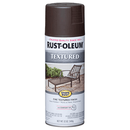 Rust-Oleum Textured Spray Paint Dark Brown