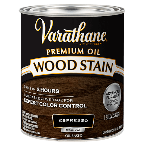 Varathane Premium Wood Stain Quart Espresso
