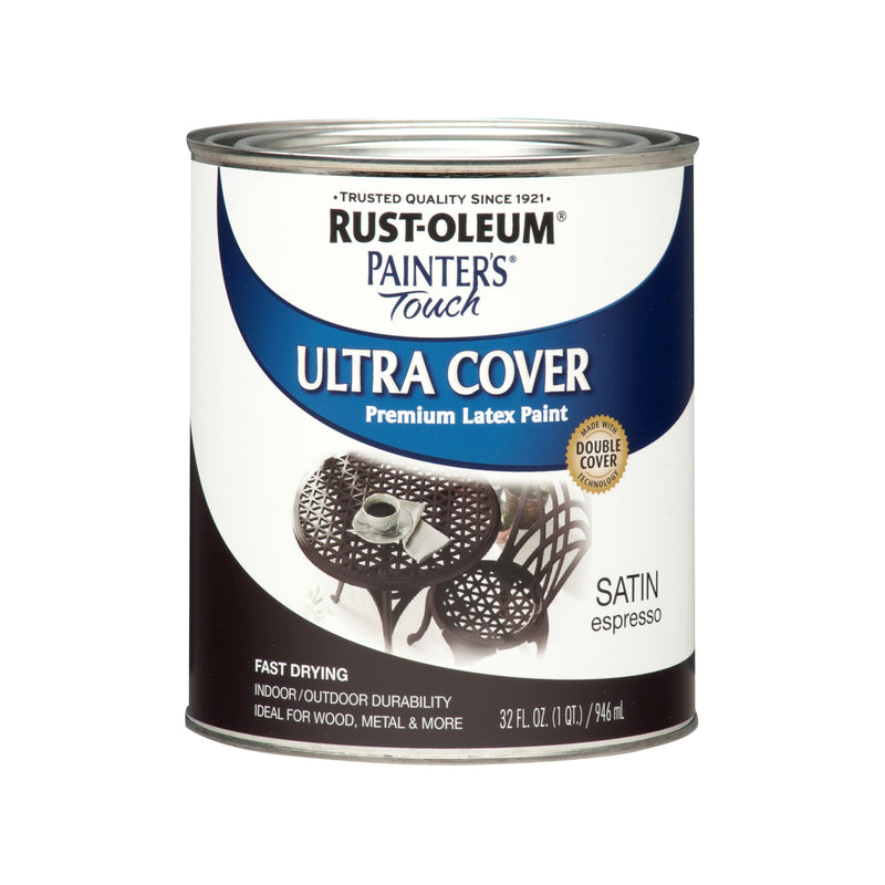 Rust-Oleum Painters Touch Ultra Cover Quart Satin Espresso