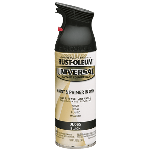 Rust-Oleum Universal Spray Paint Gloss Black