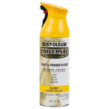 Rust-Oleum Universal Spray Paint Gloss Canary Yellow