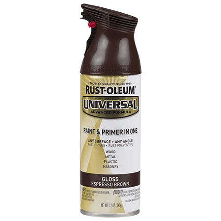 Rust-Oleum Universal Spray Paint Gloss Espresso Brown