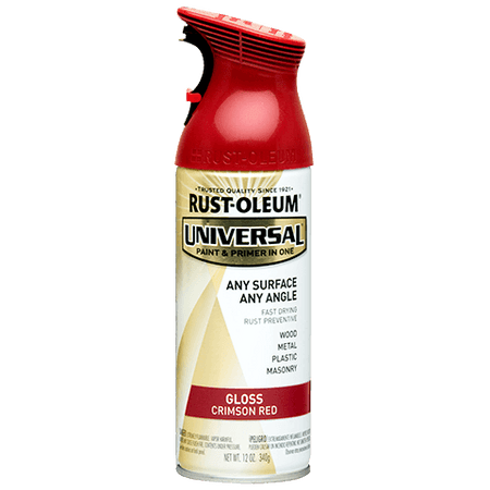Rust-Oleum Universal Spray Paint Gloss Crimson Red