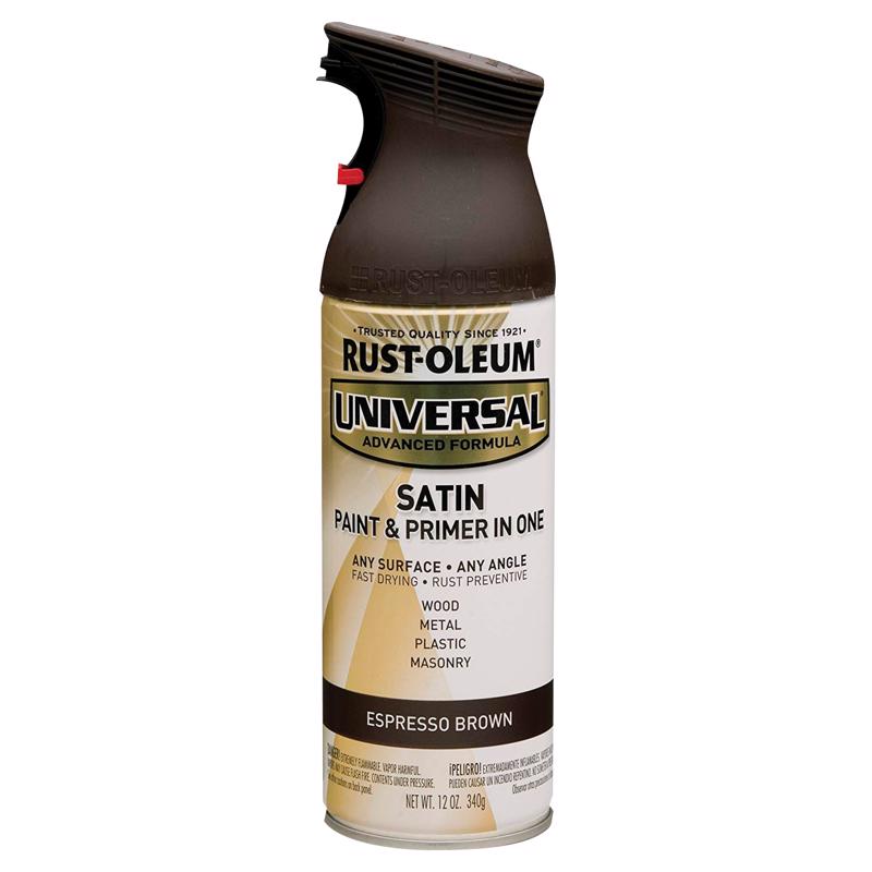 Rust-Oleum Universal Spray Paint Satin Espresso Brown