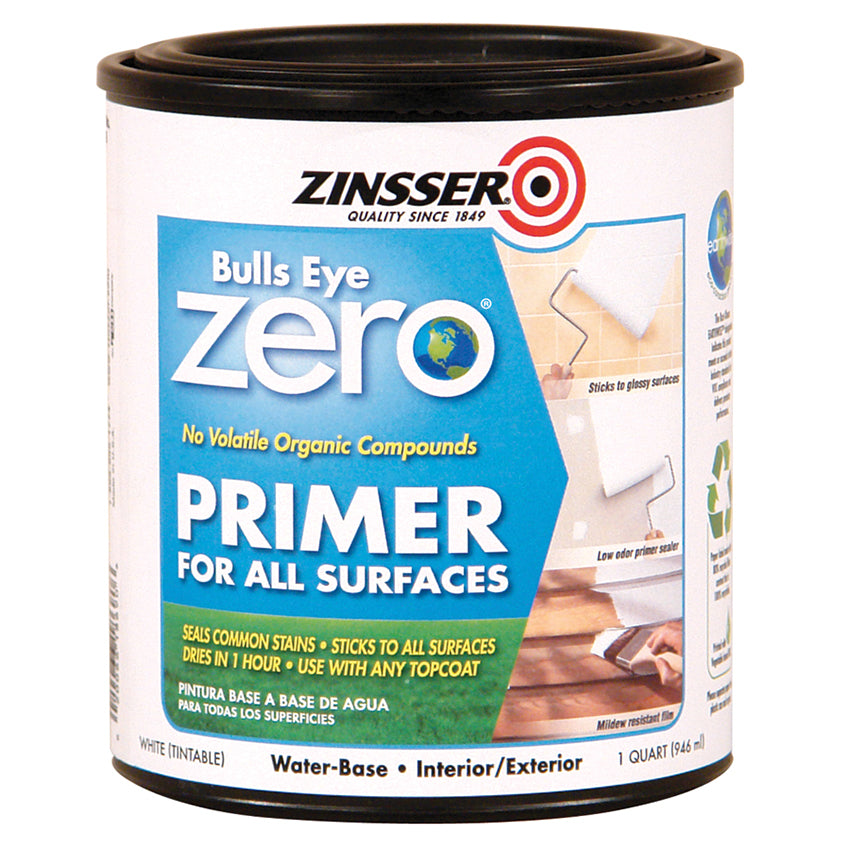 Zinsser Bulls Eye Zero Primer Quart Can