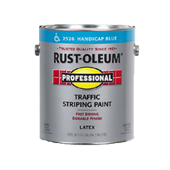 Rust-Oleum Professional Traffic Striping Paint Gallon Handicap Blue