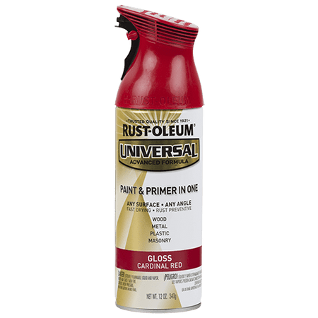 Rust-Oleum Universal Spray Paint Gloss Cardinal Red