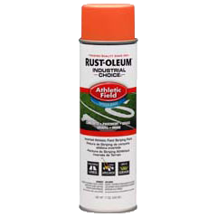 Rust-Oleum Industrial Choice AF1600 Athletic Field Striping Paint Fluorescent Orange