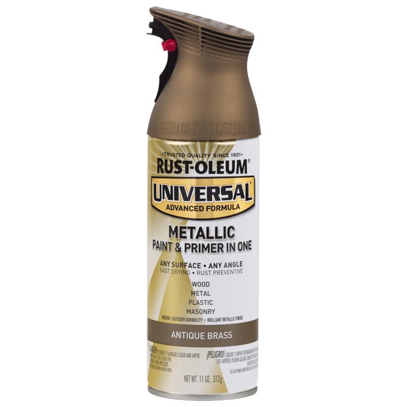 Rust-Oleum Universal Metallic Spray Paint Antique Brass
