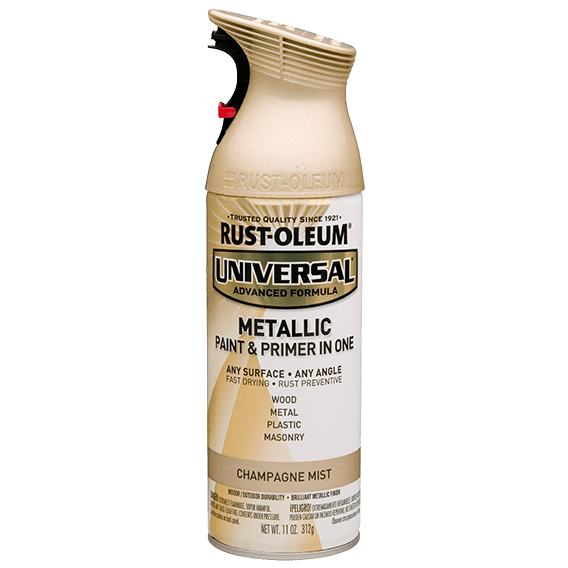 Rust-Oleum Universal Metallic Spray Paint Champagne Mist