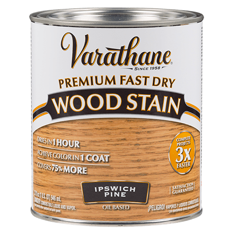 Varathane Premium Fast Dry Wood Stain Quart Ipswich Pine