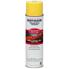 Rust-Oleum Industrial Choice M1400 Construction Marking Paint High Visibility Yellow