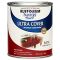 Rust-Oleum Painters Touch Ultra Cover Quart Satin Colonial Red