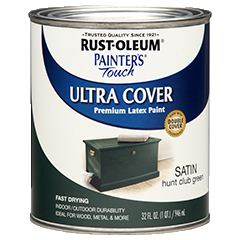 Rust-Oleum Painters Touch Ultra Cover Quart Satin Hunter Green
