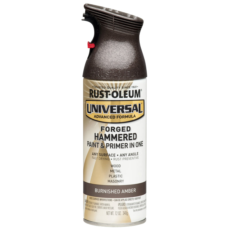 Rust-Oleum Universal Hammered Spray Paint Burnished Amber