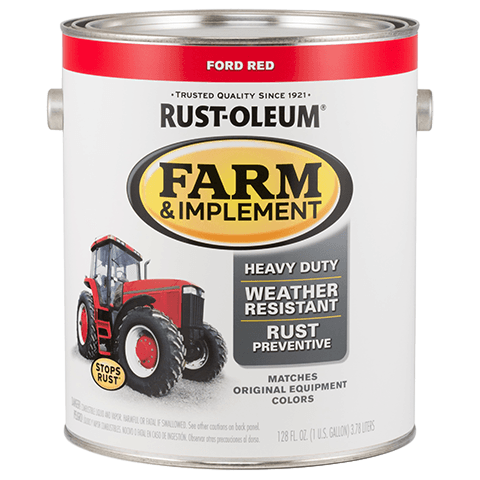 Rust-Oleum® Specialty Farm & Implement Paint Brush-On Gallon Ford Red