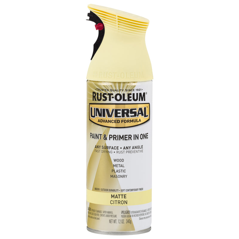 Rust-Oleum Universal Spray Paint Matte Citron