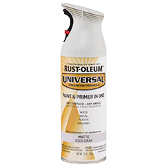 Rust-Oleum Universal Spray Paint Matte Iced Gray
