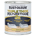 Rust-Oleum Triple Thick Polyurethane Quart Clear Semi-Gloss