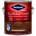 Wolman DuraStain One Coat Semi-Transparent Stain (Water-Based) Gallon Chestnut Brown