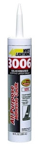 White Lightning 10 Oz White All Purpose Adhesive Caulk 30060