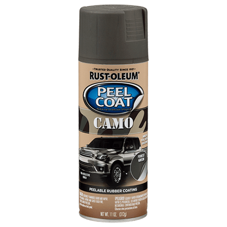 Rust-Oleum Peel Coat Camo Spray Paint Forest Green