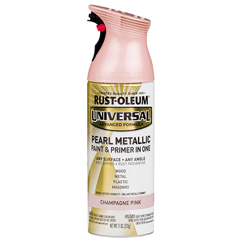 Rust-Oleum Universal Metallic Spray Paint Champagne Pink
