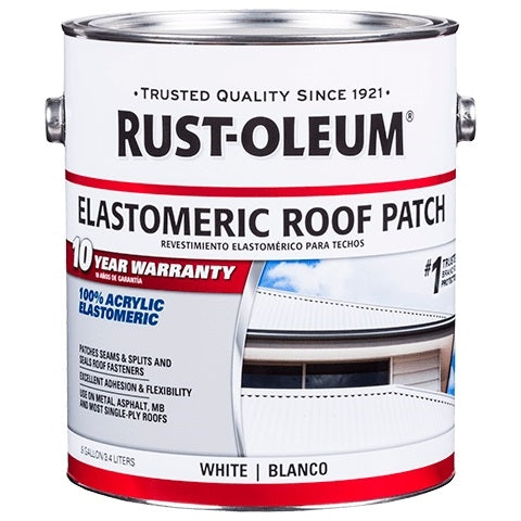 Rust-Oleum Elastomeric Roof Patch White Gallon 301898
