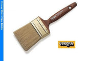 Corona Deck & Cabin White China Paint Brush features hand-formed chisel and uniquely contoured hardwood handle.